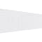 Ekena Millwork Set of Four Panels for 94 1/2"W x 32 1/4"H Mid Century Modern Fretwork Wainscot Wall Paneling WPKP16X01X47MCM - alternate 1